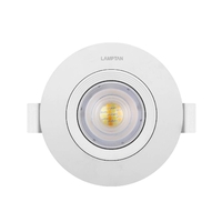 ดาวน์ไลท์ LED LAMPTAN SPOTLIGHT COLOUR CHOICE CIRCLE 7 วัตต์ COOLWHITE DAYLIGHT WARMWHITE
