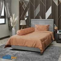 ชุดผ้าปูที่นอน 3.5 ฟุต 4 ชิ้น HOME LIVING STYLE MEMPHIS สีน้ำตาล