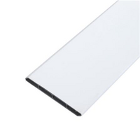 10x240x1cm. MAPLE WHITE SKIRT PVC
