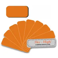 แผ่นอลูมิเนียม คอมโพสิต 3 มม. SkyHigh SH-8502 สีส้ม 2016