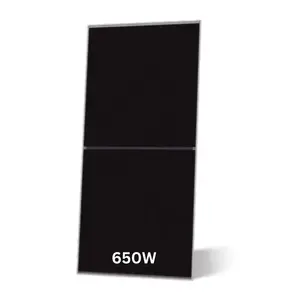 แผงโซล่าเซลล์ 650W N-Type Mono HF (Tier1) รุ่น JKM650N-66QL6-BDV JINKO SOLAR