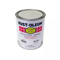 #470-4 RUST-OLEUM glossy oil paint, 1/4 gallon