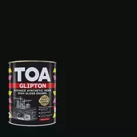 TOA G800 สีน้ำมัน TOA กลิปตั้น สีดำ Black เคลือบเงา