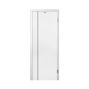 ชุดประตูห้องน้ำพร้อมวงกบ UPVC ไม่เจาะลูกบิด ASARA A811 70x180 ซม. สีขาว-1