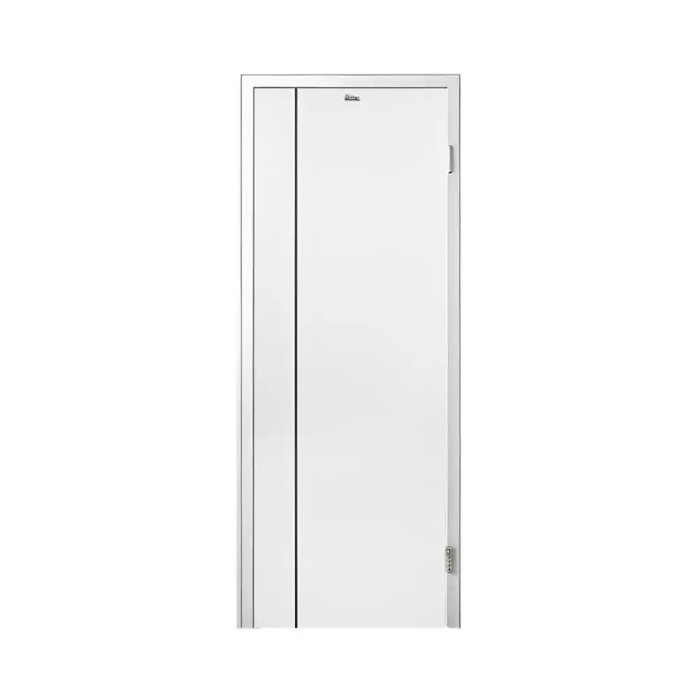 ชุดประตูห้องน้ำพร้อมวงกบ UPVC ไม่เจาะลูกบิด ASARA A811 70x180 ซม. สีขาว-1