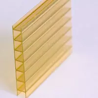 Poly Carbonate Twinwall Sheet C05 Gold Opal