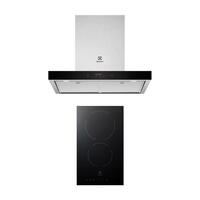 เตาฝัง+เครื่องดูดควัน ELECTROLUX EHC325BA+ECT6740S