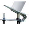 European Flagpole Upper plate 6-8 m. (triangle)