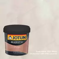Jotun Majestic Design Pearl 0001 White + 4706 Lavanda 