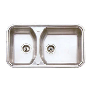 COTTO CT801T อ่างซิงค์สแตนเลส2หลุม-1