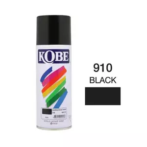 สีสเปรย์อเนกประสงค์ KOBE สีดำ Black 910