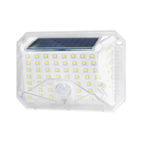 ไฟโซล่าเซลล์ติดผนัง RACER CRYSTAL 10 วัตต์ DAYLIGHT สีขาว