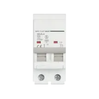 เบรกเกอร์ 63 แอมป์ MCB SAFE T CUT 2 Pole 10KA รุ่น US สีขาว