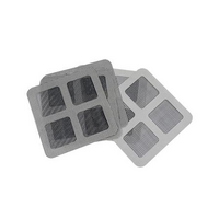 เทปกาวซ่อมมุ้ง DEXZON 10X10 ซม. สีดำ เเพ็ก 5 ชิ้น
