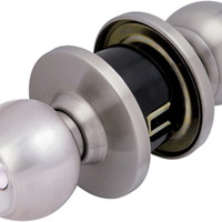ISON 8013 SS-BK SS BATHROOM KNOB