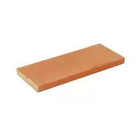 Natural colored terracotta roof tiles, size 1x6x16 cm.