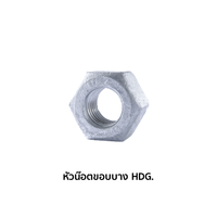 Jam Nuts HDG. M10-1.5