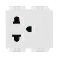 เต้ารับเดี่ยว 3 ขา CPS-113 WH CT