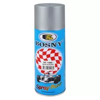 สีสเปรย์ BOSNY 1580 สี METALLIC SILVER 400 ซีซี