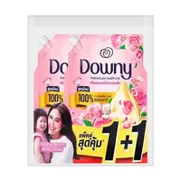 รีฟิลน้ำยาปรับผ้านุ่ม ดาวนี่ BLISSFUL BLOSSOM 1 ลิตร แพ็กคู่