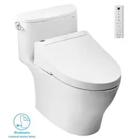 One Piece Toilet with Washlet TOTO CW887UW3R 4.8L