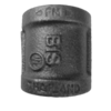 Coupling S 1/8-inch Black Steel