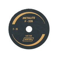 กระดาษทรายกลม เบอร์ 36 NORTON F226 4 นิ้ว