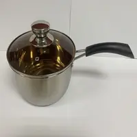 SAUCEPAN/GLASS LID 18cm MILK POT KT IH