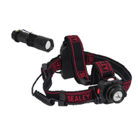 ไฟฉายคาดหัว CREE XPE 3 วัตต์ พร้อมระบบเซนเซอร์ และไฟฉายพกพา รุ่น HT110