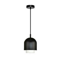 โคมไฟระย้า CARINI MODERN PH2148 แก้ว/โลหะ สีดำ/ขาว 1 หัว