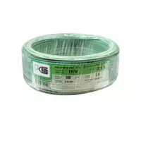 THW power cable (IEC01) 1x1.5x100 m. green-yellow