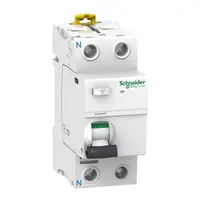 เบรกเกอร์กันดูด 100 แอมป์ RCCB SCHNEIDER 2 Pole 100mA Type AC รุ่น Acti9 iID