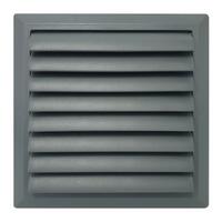 หน้ากากกันแมลง G-FLOW FIX GRILL 4 นิ้ว 10 ซม. สีเทา