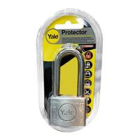 กุญแจลูกปืน YALE Y119DLSS 50 มม. สีสเตนเลส