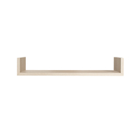 WALL SHELF U SHAPE COZI 60x15x10cmWALNUT