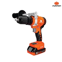 สว่านกระแทกไร้สาย (พร้อมแบตเตอรี่) PUMPKIN INF-13IDBL 13 มม. 20 โวลต์