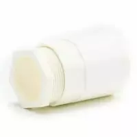 ข้อต่อเข้ากล่อง PVC ร้อยสายไฟ สีขาว BS 16 มม. ตราช้างเอ็นพีไอ