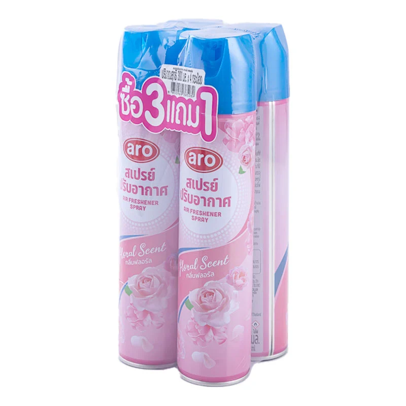 Aro Spray Floral 300 ml x 3+1-1