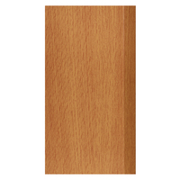 บัวพื้น UPVC สีบีช HOFFEN 9.8x240x2CM