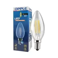 หลอดไฟ LED Filament Candle E14 4W Warm White รุ่น EC35E144WFILAWWCTTR