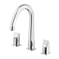 Center 8 washbasin mixer faucet COTTO CT2282C46#CRG (chrome - rose gold) model Clisent
