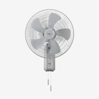 พัดลมอุตสาหกรรม Hatari แบบติดผนัง 18" IW18M1 เทาเงิน