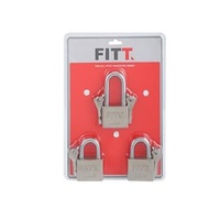 AZLE 40 MM MK SS PADLOCK 3EA/SET