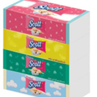 กระดาษเช็ดหน้า SCOTT SOFT PACK 110 แผ่น แพ็ก 4