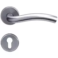 มือจับประตู พร้อมชุดล็อค สำหรับห้องทั่วไป LX4006 LOCKMANN ล็อคแมน