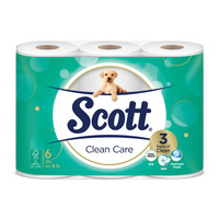 กระดาษชำระ SCOTT CLEAN CARE แพ็ค6