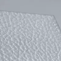Poly Carbonate Embossed Sheet 1 side Clear