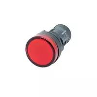 LED pilot lamp 220VAC model TS2D2R size 22/25 mm. red