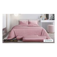 ชุดผ้าปูที่นอน 6 ฟุต 3 ชิ้น PREMIER SATIN ROYAL TOUCH SOLID SPC063