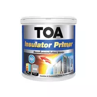 TOA อินซูเลเตอร์ ไพรเมอร์ สีรองพื้นปูน ฉนวนกันร้อน (ยืดหยุ่น)
